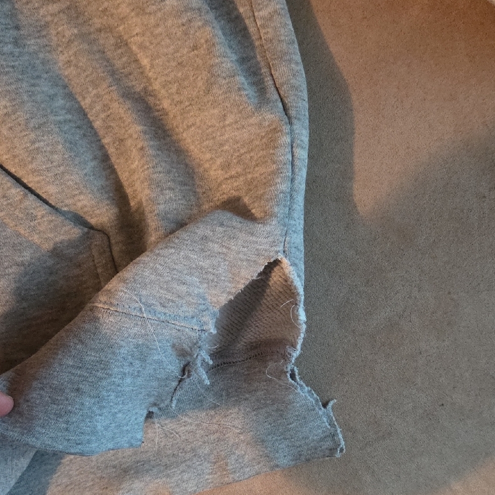 Nike Kansas Blue and Gray Hoodie - Picture 3 of 4